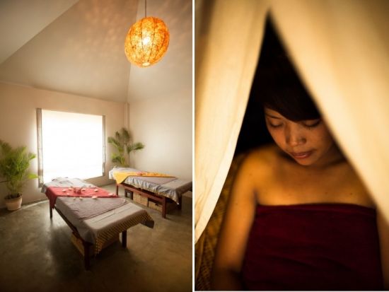 スパ・クメール 「SPA KHMER」 市内から5分の緑に囲まれた隠れ家ガーデンスパ＜シェムリアップ発＞
