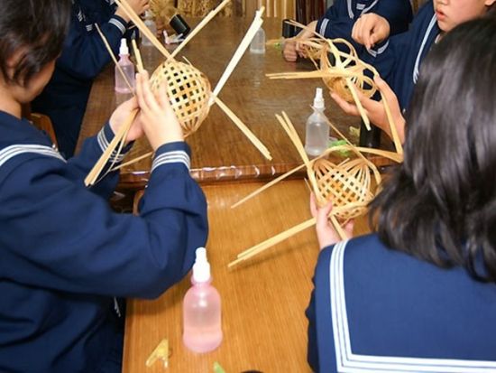 竹かご製作体験 ３種類の中から好きな物を作ってみよう！＜横山竹材店＞