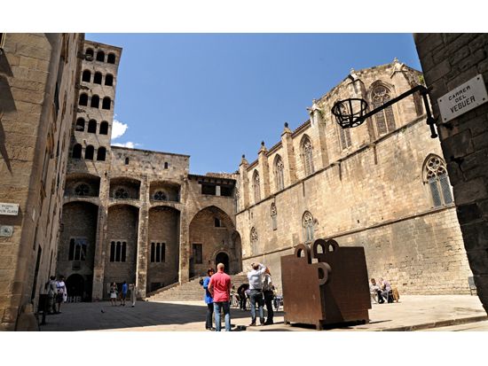 バルセロナ旧市街　ゴシック地区ウォーキングツアー＜午前／英語＞