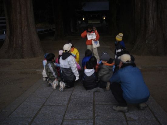 ムササビウオッチング　森のナイトツアー＜カントリーレイクシステムズ／富士河口湖町＞