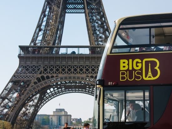 Big Bus Paris Eiffel Tower