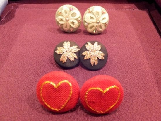 Handmade embroidered accessories