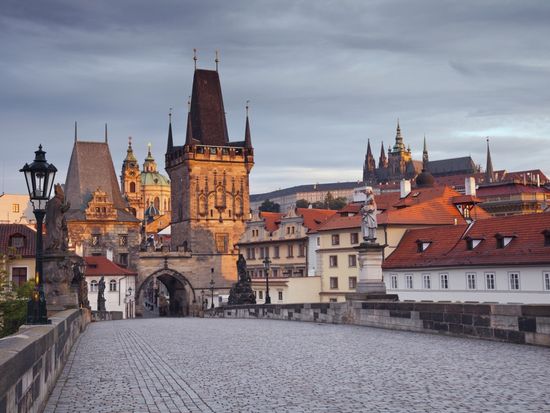 prague czech republic charles bridge