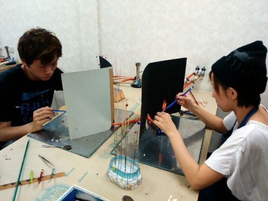 とんぼ玉作り体験　6歳から参加OKで子供から大人まで気軽に楽しめる＜2時間／八幡新田駅徒歩5分／知多市＞