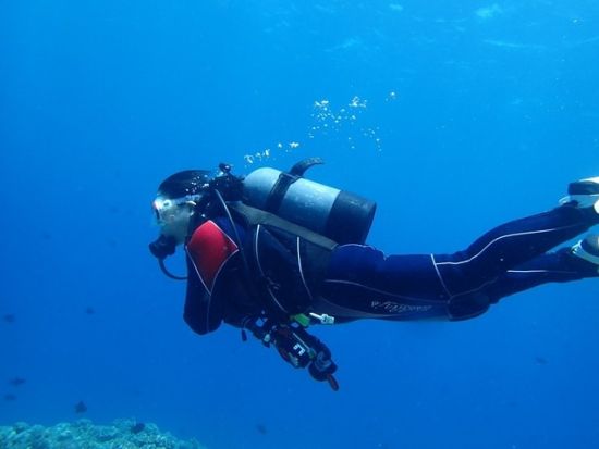 ファンダイビング　参加が楽な器材フルレンタル込みのプランあり＜ビーチ or ボート／2ダイブ／宮古島＞