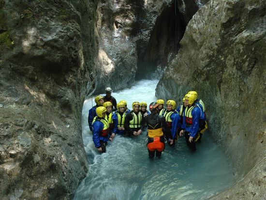 interlaken canyoning experience in switzerland interlaken tours