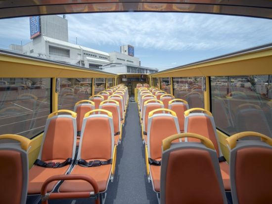 大阪市内観光バス 2階建オープンデッキバスで巡る名所の数々！ダイナミックな景観と季節の風を感じながら360度パノラマ観光！＜大阪駅発＞