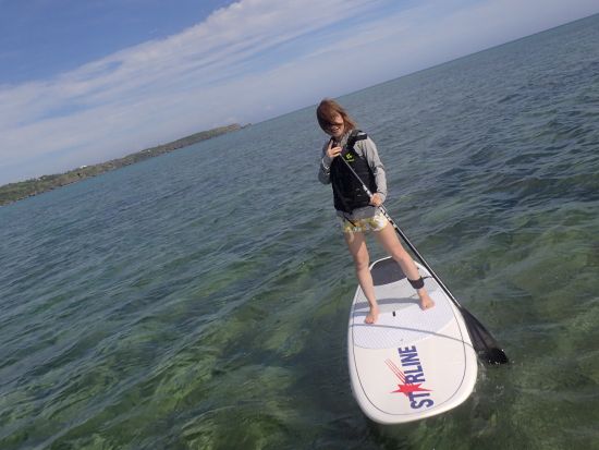 SUPツアー　ドローン撮影プランあり！青の洞窟シュノーケルセットも選択可！経験豊富なガイドと行く遊び心満点ツアー＜写真無料／読谷村発＞