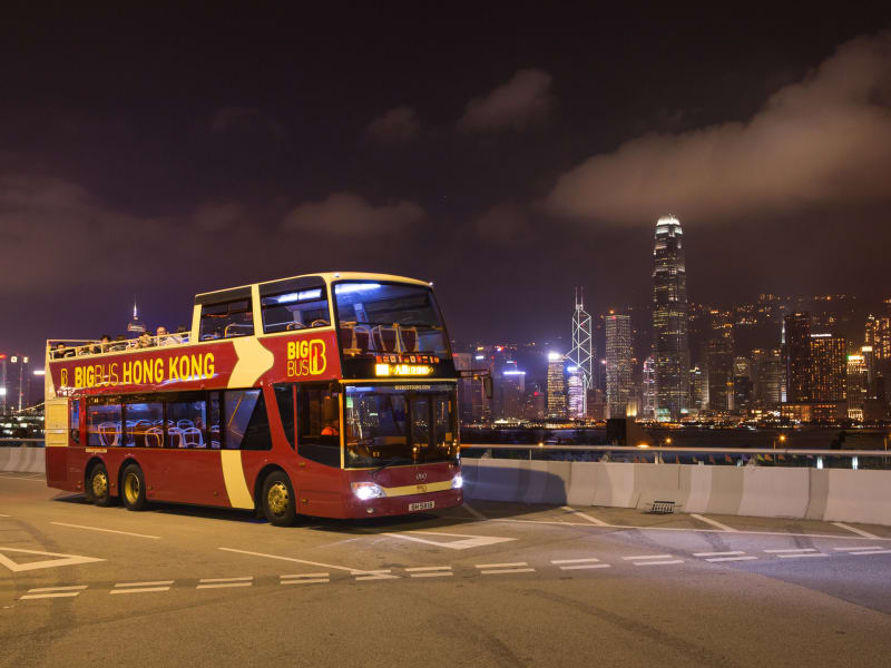 Hong Kong Big Bus Hop On Hop Off Tour