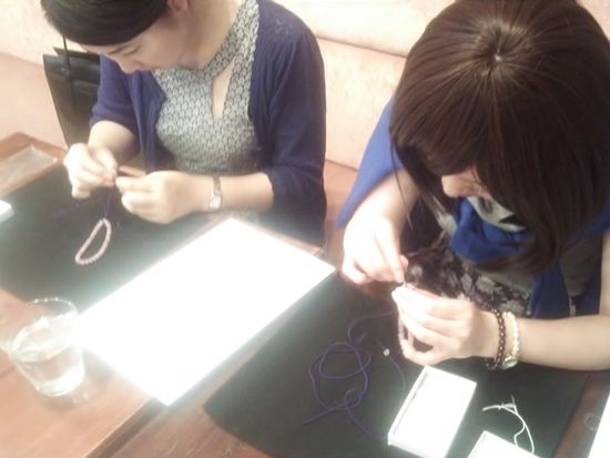 腕輪念珠作り (3)