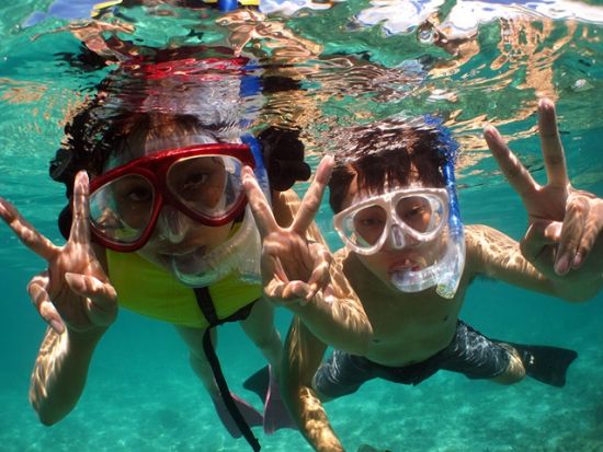 幻の島上陸＋シュノーケリング＋竹富島観光ツアー　石垣島⇔竹富島の乗船券付き！ ＜3歳から参加可能／竹富島MAP付き／石垣港付近送迎／石垣島発＞