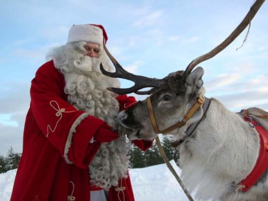 Santa Claus, Lapland, Reindeer