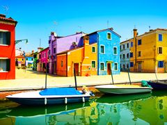 burano island venice italy