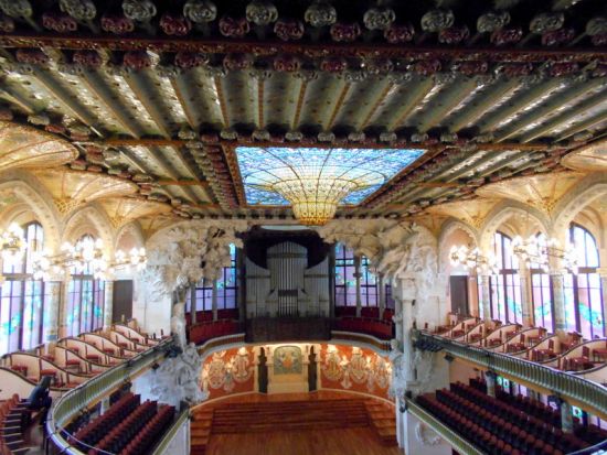 世界遺産カタルーニャ音楽堂　内部見学ガイドツアー　入場チケット事前予約＜英語＞*前日まで予約OK