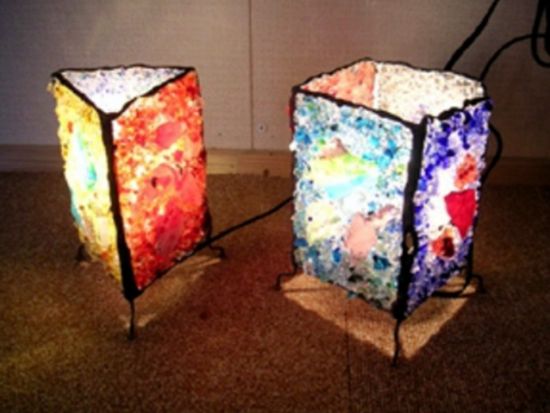 琉球ガラス細工体験　アクセサリーやランプシェードなどオリジナル作品を作ろう！＜久米島＞