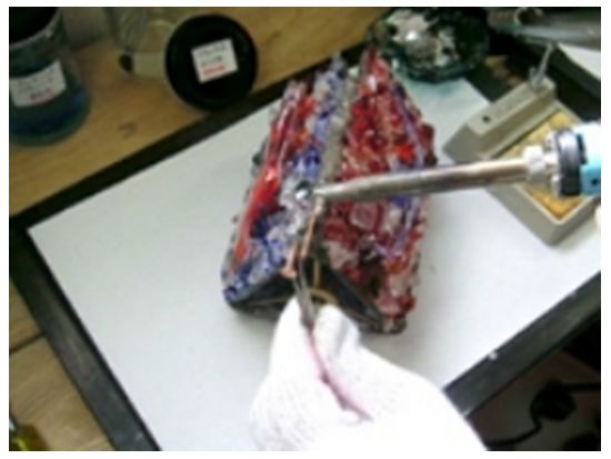 琉球ガラス細工体験　アクセサリーやランプシェードなどオリジナル作品を作ろう！＜久米島＞