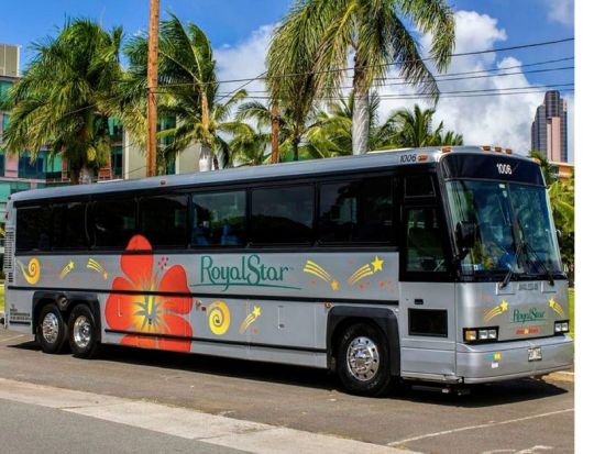 【空港送迎】ダニエル・K・イノウエ国際空港（旧ホノルル国際空港）⇔ワイキキ地区ホテル　大型バス貸切送迎サービス
