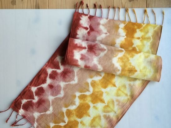 草木染体験 奈良 明日香の里でバンダナやストールを作る＜明日香村＞