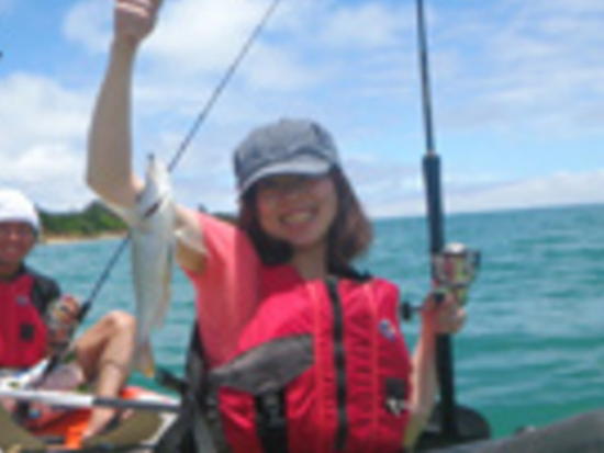 カヤックフィッシングツアー 初心者でも大丈夫！海釣りを楽しもう＜やんばる（東村）＞by やんばる.クラブ