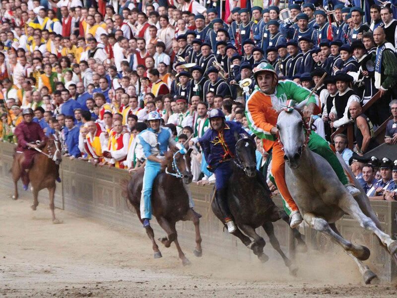 Siena Palio Horse Race