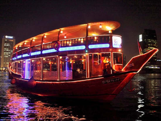Dhaw Dubai Creek Night Cruise