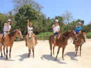Mexico_Riviera Maya_Horseback ride tour 