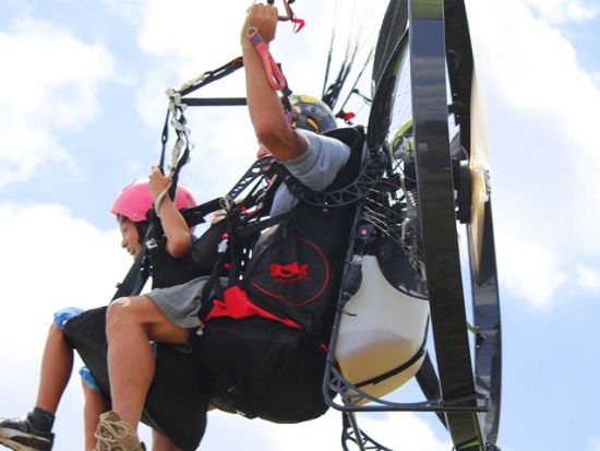 【即予約確定枠有り】パラグライダー 空の旅を満喫[エンジェル・ジップ スカイスポーツ/常総市]