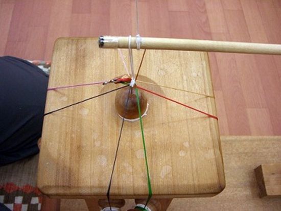 組み紐体験教室 オリジナルのストラップを＜西陣工房／京都市＞