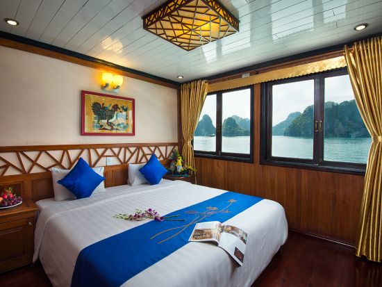 世界遺産ハロン湾1泊2日クルーズ「グレイライン号」欧米人で賑わうモダン・クラシックな船旅