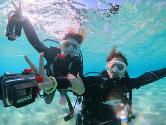 【宮古島｜ボートFUNダイビング】地形を攻める1日コース＊カメラ無料レンタルあり