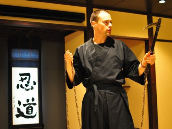 伊賀流 本格忍者修行体験 60分～ 写真撮影OK 選べる入門編＋初級編＜英語催行／京都市＞