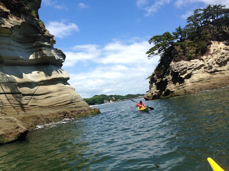 奥松島シーカヤックツアー 嵯峨渓の洞窟を巡ろう＜東松島市＞  宮城の 