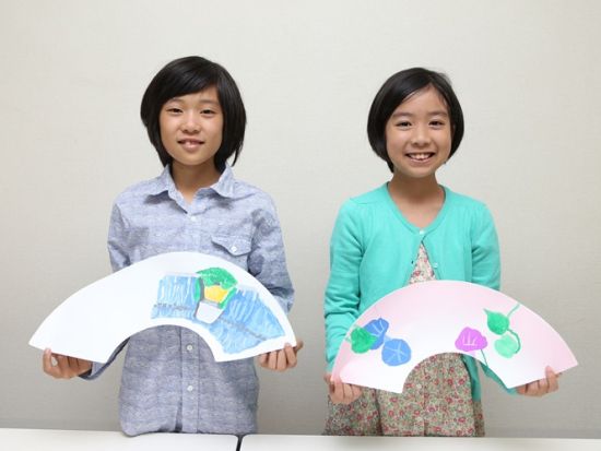 京扇子文様絵付け体験 ＜上京区＞ 京の手創り体験 地域観光情報研究社 催行