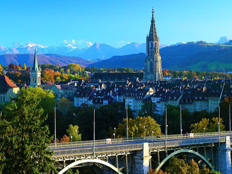Bern, cityscape, skyline, capital, berne