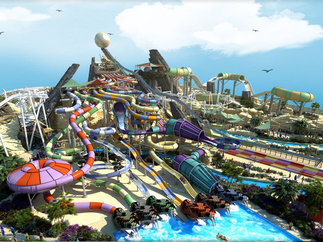 入場チケット ヤス ウォーターワールド アブダビ Yas Waterworld Abu Dhabi 1日パスポート アブダビの観光 オプショナルツアー専門 Veltra ベルトラ