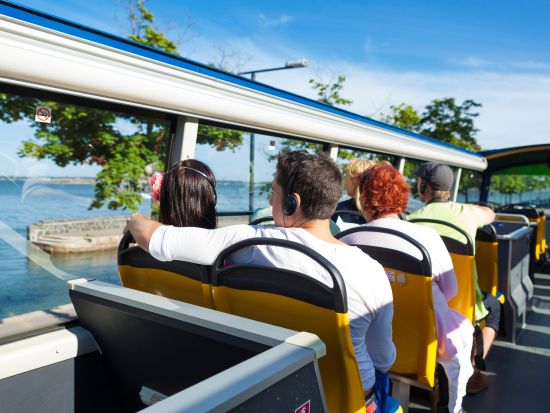 ヘルシンキ市内19ヵ所 乗り降り自由観光バスチケット＜日本語オーディオガイド／5月～10月上旬／ヘルシンキ発＞