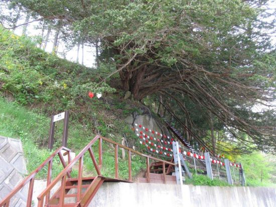 貸切観光タクシー 遠野物語をめぐるショートコース　五百羅漢+鍋倉城跡+乳神様 ＜1時間／遠野市内発着＞