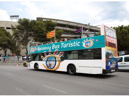 バルセロナ 乗り降り自由バスチケット ＜1日または2日チケット／日本語オーディオガイド＞