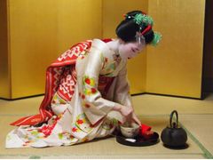 Tea time with a maiko in Kyoto, Japan