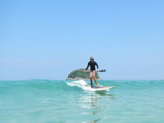 日本人インストラクターが懇切丁寧に指導！人気急上昇のSUP(スタンドアップパドル)体験＜11月～4月限定／ホテル送迎付＞