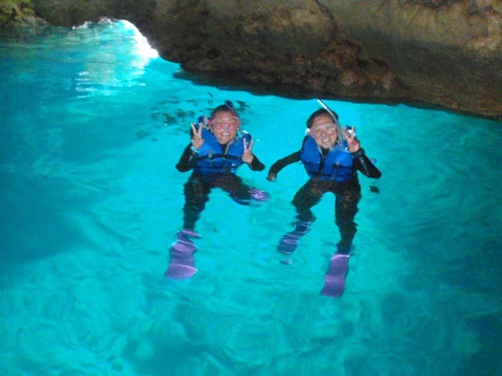 Family Snorkeling Adventure in the Blue Cave from Onna tours