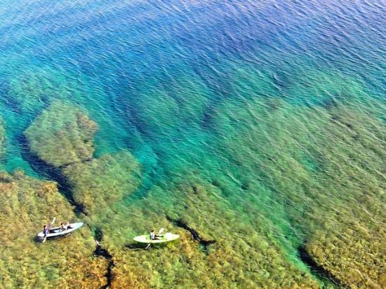 シーカヤックツアー 断崖絶壁の海岸線・洞窟・秘密のビーチなど絶景を求めて大冒険＜1歳からOK／恩納村・本島北部＞byアルガイド沖縄