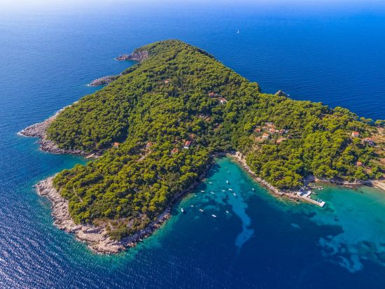 エラフィテ諸島クルーズ コロチェプ島+シパン島+ロプト島 1日観光ツアー＜4～10月／昼食付／英語／ドブロヴニク発＞