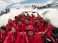 sydney harbour jet boat ride adventure
