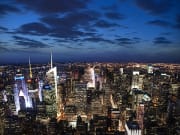 USA_New York_Manhattan at Night