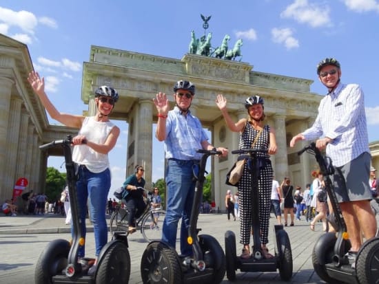 Germany, Brandenburg Gate, Berlin Segway Tour