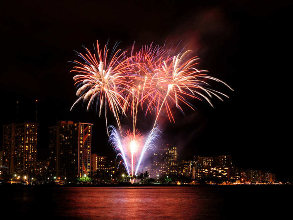 Family-Friendly Waikiki Friday Night Fireworks Cruise & Glass Bottom ...