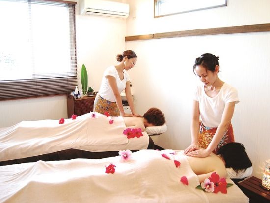 一棟貸切りスパ　月桃を使用した選べるスパメニュー！選べるミニマッサージ3つ付き＜与那覇前浜ビーチ近く＞
