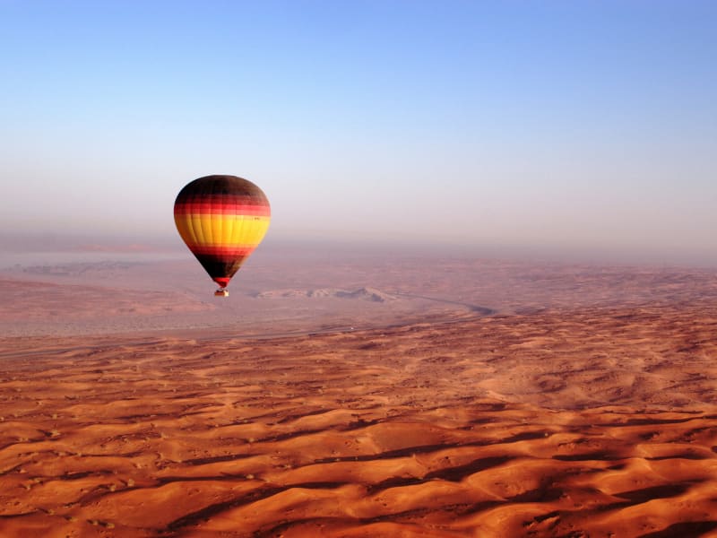 Dubai Hot Air Balloon Ride Experience