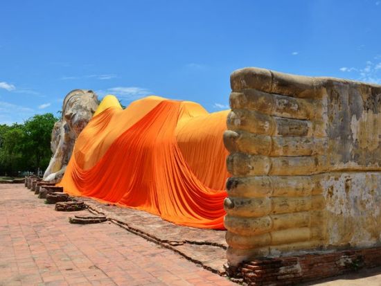 アユタヤ6大遺跡観光ツアー　ディナークルーズまたはカリプソ付きプランあり＜1日／日本語ガイド／遺跡を眺める「サラ アユタヤ」での選べる昼食／往復送迎＞